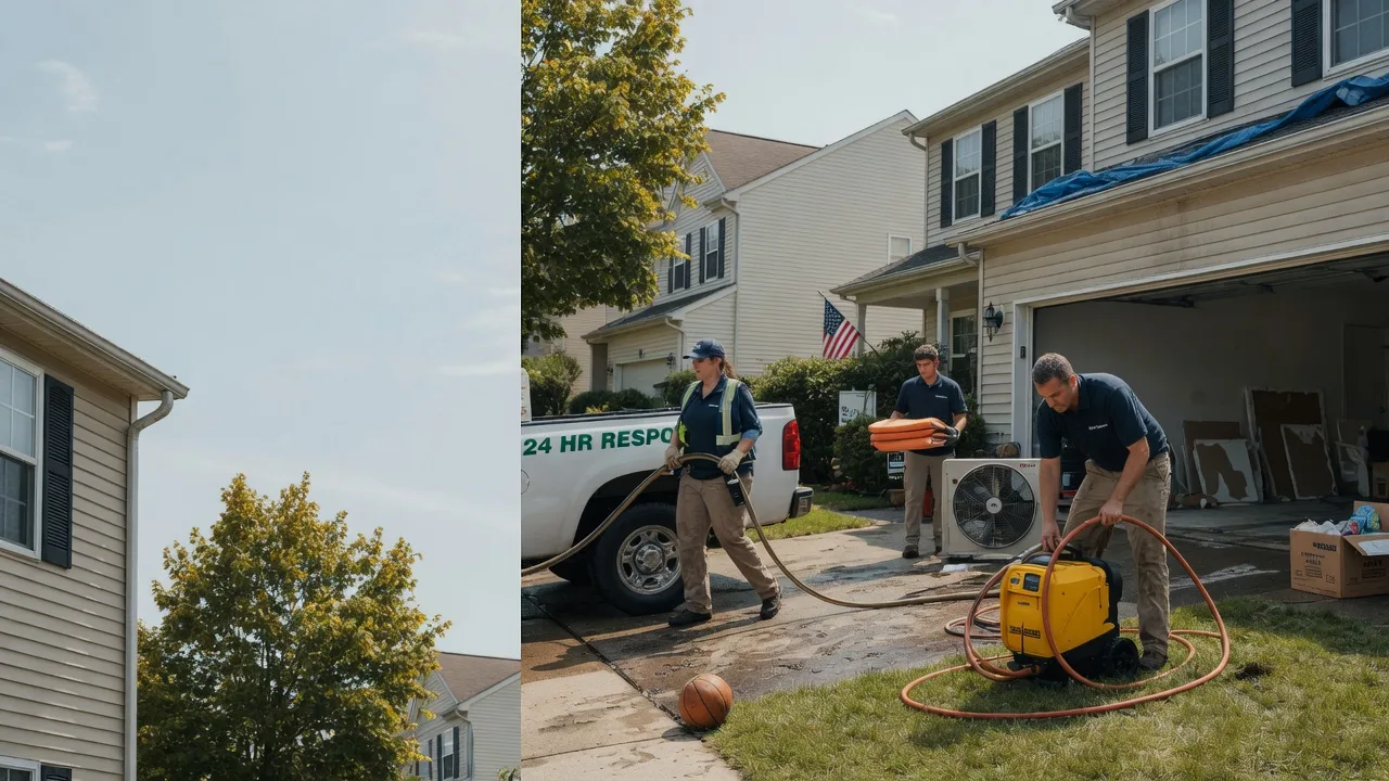 Emergency Water Damage Restoration in Hidalgo, IL near me